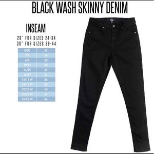 LulaRoe Black Jeans - Size 36 (16/18)